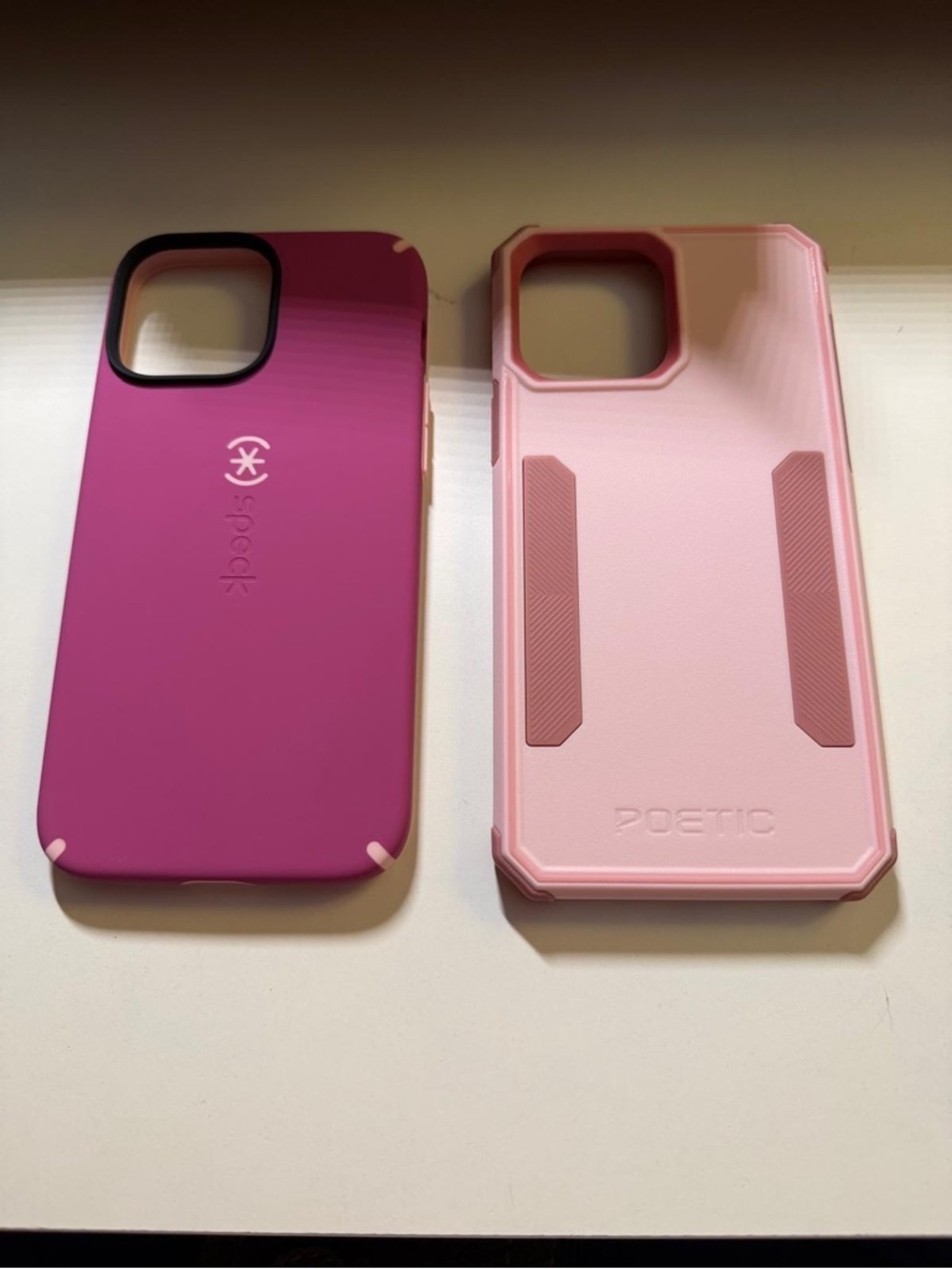 2 iPhone Protective Cases for iPhone 13 Pro Max or iPhone 12 Pro Max